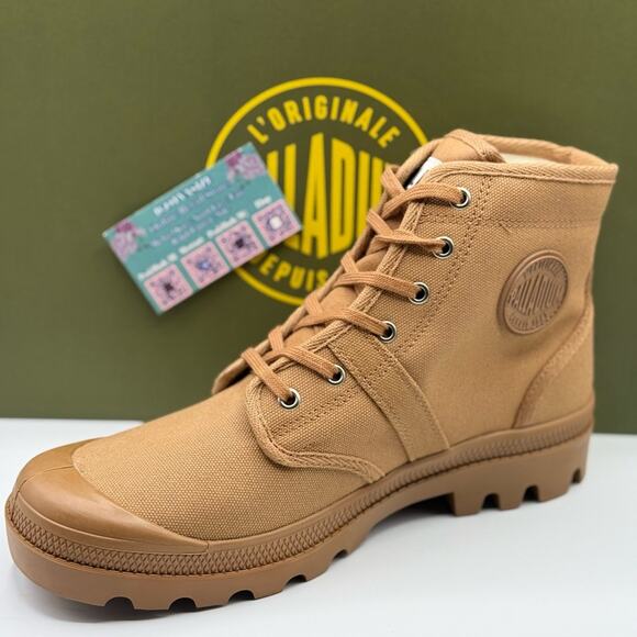 PALLADIUM PALLABROUSSE CANVAS BOOTS - Picture 5 of 10